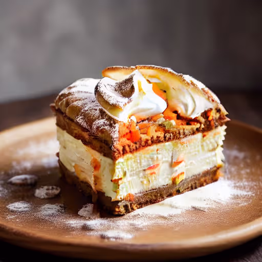 Fluffy Carrot Soufflé with a Twist