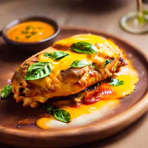 Golden Baked Chicken Marinara with Mozzarella