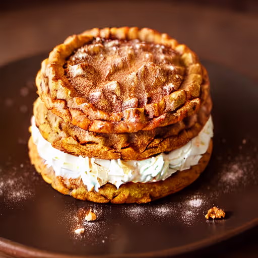 Pumpkin Cheesecake Stuffed Cookies