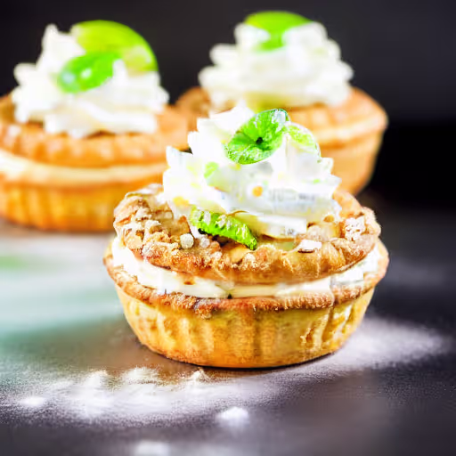 Mini Key Lime Pies with Zesty Twist