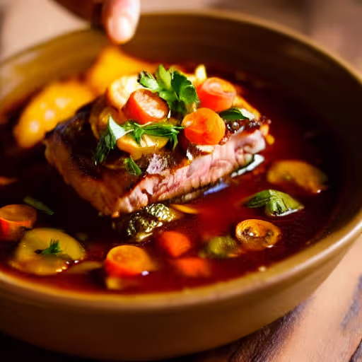 Instant Pot Wine-Infused Pork & Veggies Stew