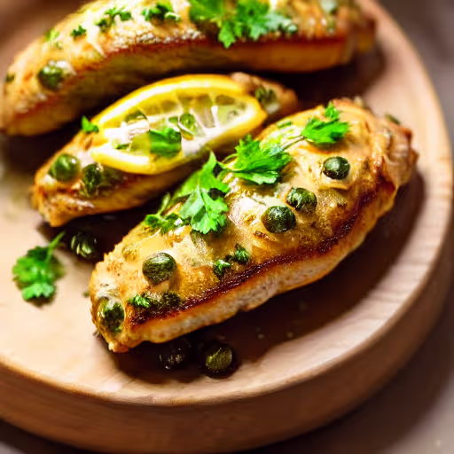 Lemon Caper Chicken with a Butter Sauvy Twist
