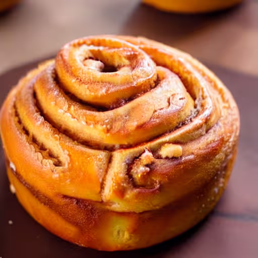 Cinnamon Roll-Upside-Down Hawaiian Muffins