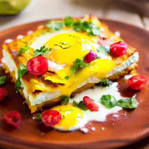 Baked Chilaquiles with Cheesy Twist