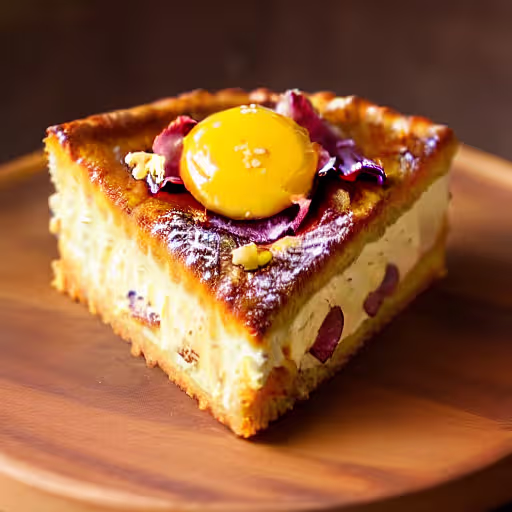 Savory German Onion & Bacon Pie with Creamy Filling