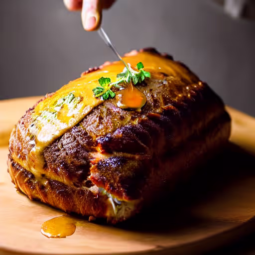 Oven-Roasted Rib Roast with Garlic and Black Pepper Crust