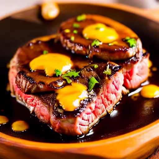 Sizzling Skillet Chuck Eye Steak with Quick Pan Sauce
