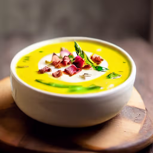 Creamy Asparagus and Mushroom Chowder