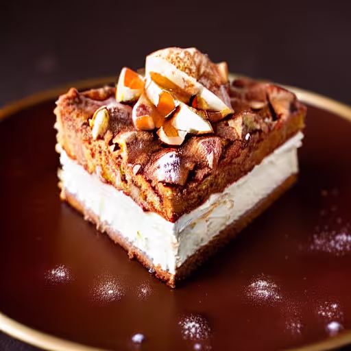 Warm Caramel Apple Walnut Delight