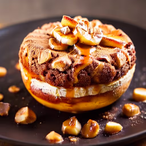 Caramel Apple Crisp with Homemade Sauce