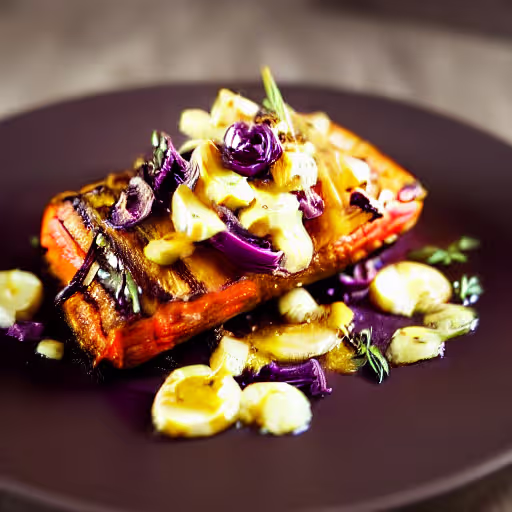 Oven-Baked Honey and Herb Carrots with Caramelized Onions