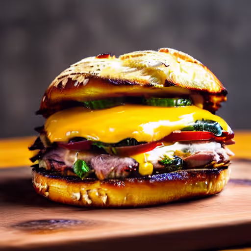 Sourdough Sandwiches with Spicy Turkey and Pepper Jack Cheese