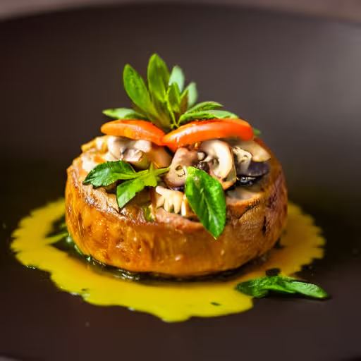 Slow-Cooked Goose with Flavourful Veggie Gravy