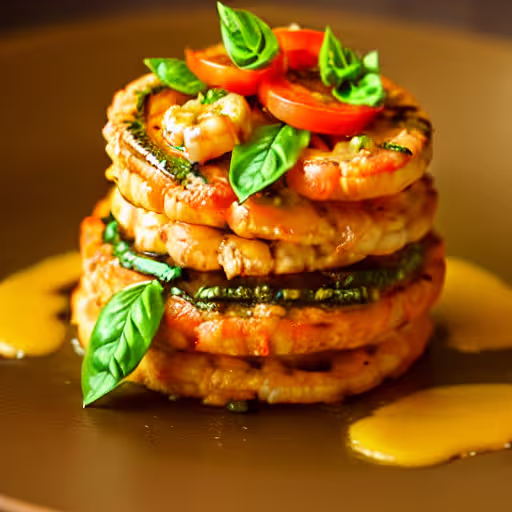 Spicy Tomato Cream Shrimp Skillet