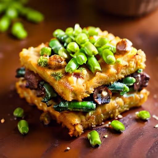 Savory Tater Tot Casserole with Ground Beef and Mushroom Gravy