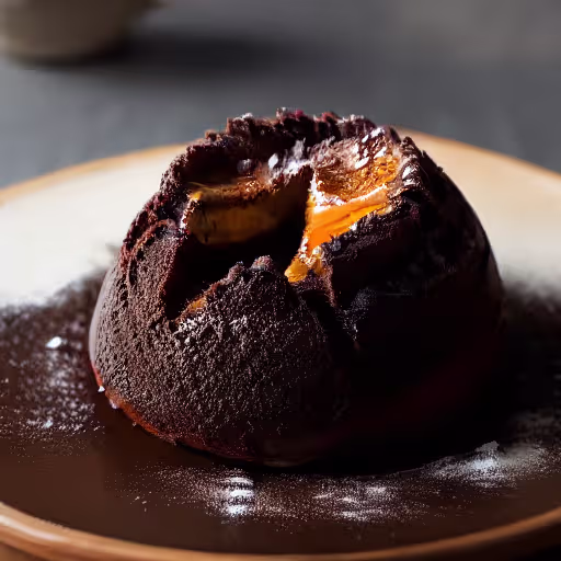 Chocolate Lava Cakes in the Air Fryer