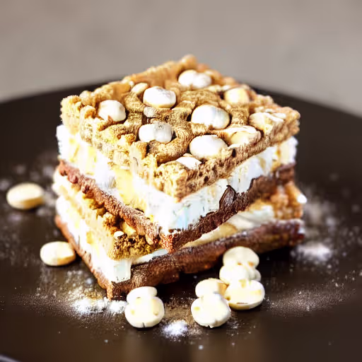 No-Bake Marshmallow Crispy Squares