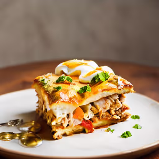 Warm Chicken Pasta Bake with Creamy Mozzarella